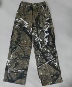 SHEIN　カーゴパンツ　カモフラージュ　サイズ150　ルーズフィット