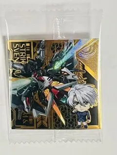 ガンダムウエハースシール ★ストライクノワールガンダム&スウェン・カル・バヤン
