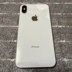 Apple iPhone X シルバー 本体　64GB