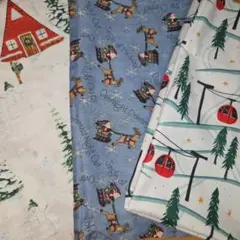 クリスマス はぎれ