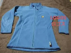 LOGOS　ロゴス　水色　フリース　ジップアップ　 Sサイズ