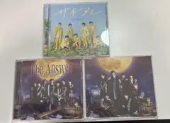 なにわ男子　サチアレ　The Answer CD 3形態セット