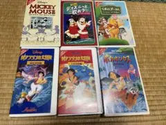 ディズニー ビデオ　6本セット