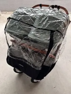エアバギー　ココダブル用レインカバー