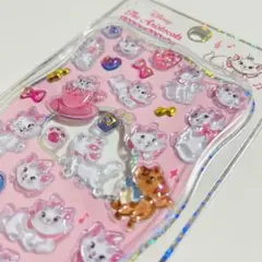 【新品未使用】 マリーちゃん おしゃれキャット プチドロップシール ディズニー