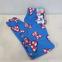 チマジロ ミニーマウス リボン柄 キッズレギンス 120cm ディズニー