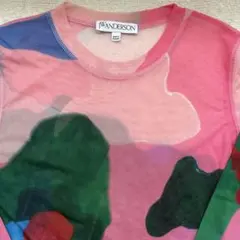 JW ANDERSON メッシュ シースルーカットソー　セカンドスキン