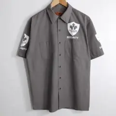 00s Red Kap ワークシャツ グレー SECURITYのサムネイル