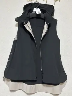 お値下げ！　ルネ　Rene ベスト　ベスト　ジレ　ダブルジッパー　ネイビー お値下げ！ ルネ Rene ベスト ベスト ジレ ダブルジッパー ネイビー