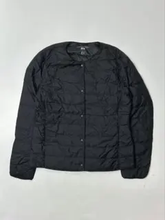 UNIQLO ブラック　ウルトラライトダウンジャケット　袋付き　Lサイズ