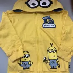 MINIONS ミニオンズ フード付きパーカー イエロー