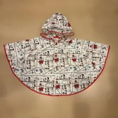スヌーピー柄 ベビーレインコート カッパ