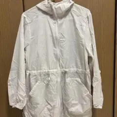 GU ホワイト マウンテンパーカー S