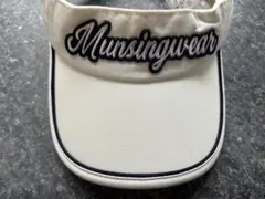 Munsingwear マンシングウェア サンバイザー ホワイト