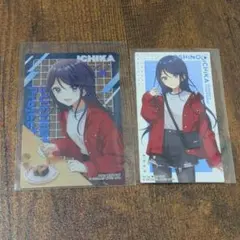 プロセカ　スシローコラボ　クリアカード　ステッカー　星乃一歌