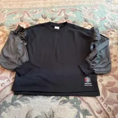 Reebok Carolina Glaser 長袖 Tシャツ ブラック