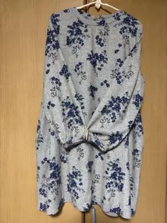 SELF SERVICE 花柄 長袖チュニック