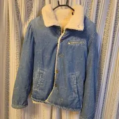 デニムブルー 星柄刺繍 カジュアルジャケット こちら専用です·͜·ᰔᩚ