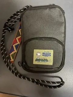 スヌーピー PEANUTS 撥水多機能ショルダーバッグ 宝島社 付録