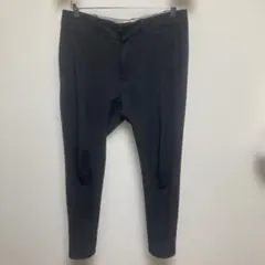THE DUFFER of ST.GEORGEストレッチスラックスM 黒×グレーのサムネイル