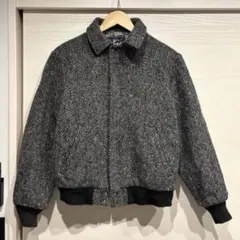 80s woolrich ハリントンジャケット ヘリンボーンレインボーネップのサムネイル