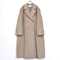 PRODUCED BY LUPIAN カシミヤ100% ロング　マキシ丈　コート