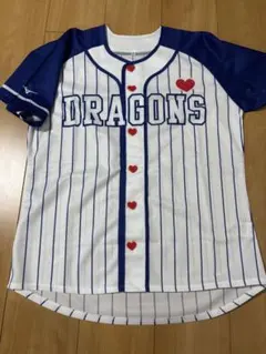 中日ドラゴンズ ユニフォーム ハートボタン ドラ恋2021年 - メルカリ