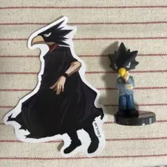 ヒロアカ 常闇踏陰　ミニフィギュア&ステッカー
