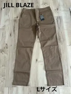 ☆新品☆ JILL BLAZE コットンツイル テーパード チノパンツ L