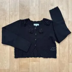 motherways ボレロ カーディガン 黒 140cm