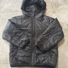 ブラックフード付きアウター　110