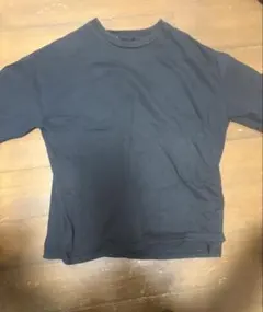 無地黒TシャツM