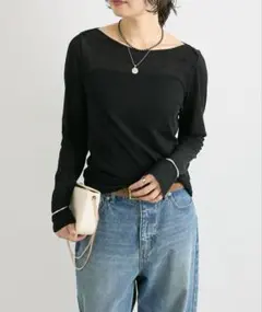 【RIVE DROITE】ボートネックロンteeのサムネイル