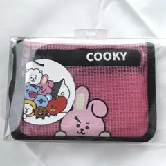 BTS ジョングク愛用 BT21 公式 COOKY クリアポーチ PVC バッグ - メルカリ