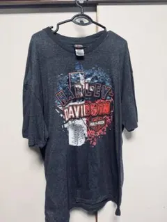 Harley-Davidson グレー Tシャツ 2XL