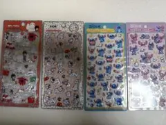 t*u様 【国内正規品】【即日発送】ボンボンドロップシール　ディズニー4枚セット