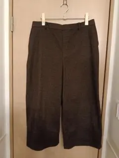UNIQLOユニクロハイウエストワイドストレートパンツ 3XL(4L)ブラウン