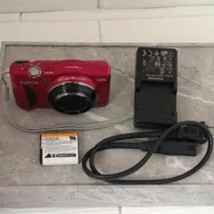 CASIO EXILIM EX-ZR200 レッド - メルカリ