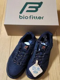 bio fitter バイオフィッター 25.0cm 黒 スニーカー 防水