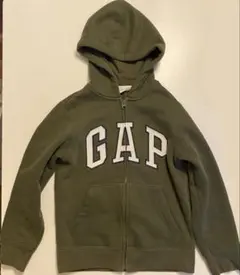 GAP オリーブグリーン フード付きパーカー Mサイズ130cm
