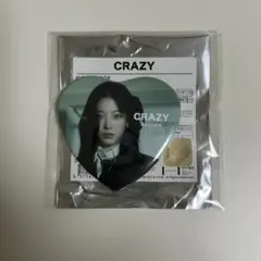 LE SSERAFIM ルセラ CRAZY ポップアップ 缶バッジ カズハ
