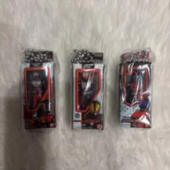 仮面ライダー ソフビパッケージチャーム 仮面ライダー　ファイズ　カブト　龍騎