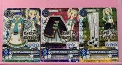アイカツカード アクアパティシエコーデ3枚セット 藤堂ユリカ