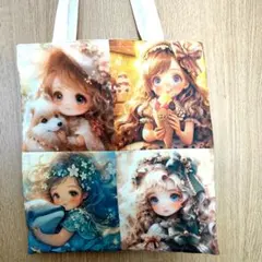 可愛いイラスト トートバッグ