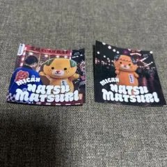 みきゃん MICAN NATSU MATSURI ステッカー 2枚セット