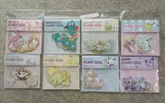 ダイソー　サンリオ　フレークシール