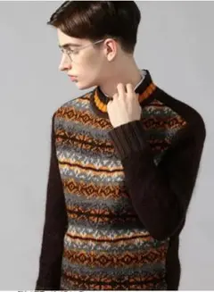 モックネック ニット