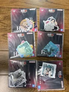 一番くじ　BLEACH　H賞　ステッカーセット　全6種コンプセット