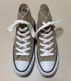 コンバース　オールスター　ベージュ　HI　22cm