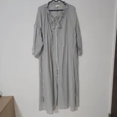 earth music&ecology　刺繍　羽織ワンピース